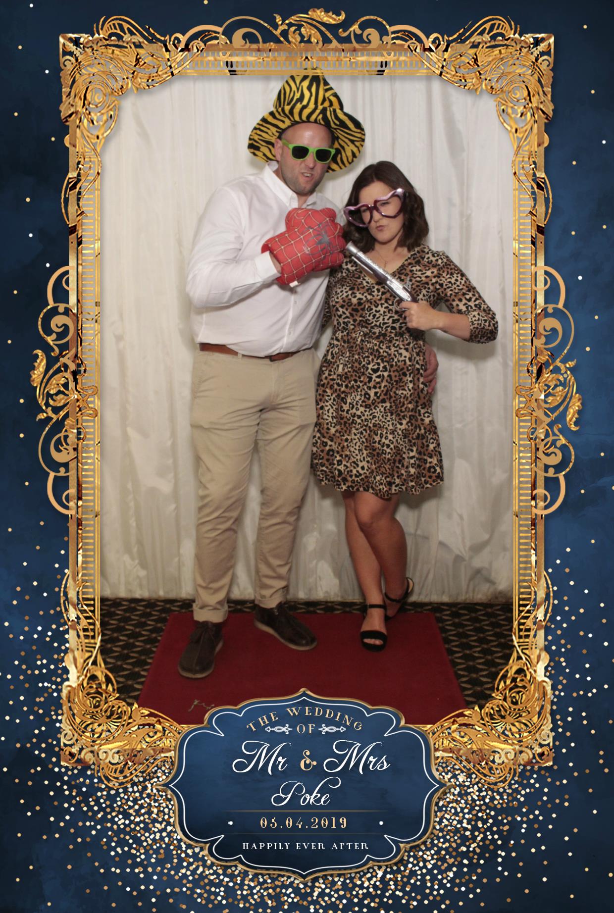 Mr & Mrs Poke | View more photos from the event at gallery.myphotoboothexperience.co.uk/u/MyPhotoBoothExperienceLtd/Mr-Mrs-Poke
